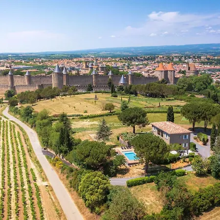L'ecrin De La Cite, Grand Panorama, Vue Unique Sur Les Remparts De Villa Carcassonne