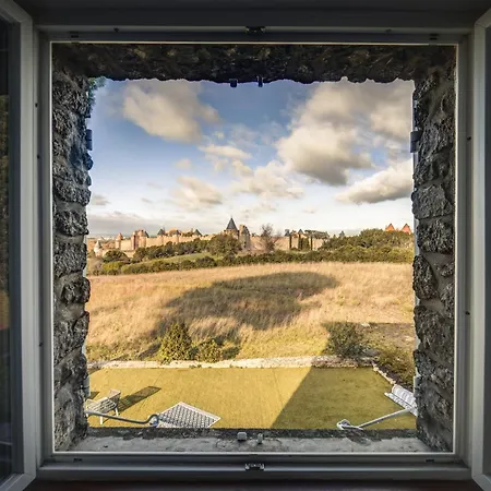 L'ecrin De La Cite, Grand Panorama, Vue Unique Sur Les Remparts De Carcassonne