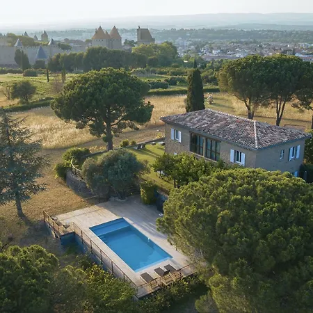 L'ecrin De La Cite, Grand Panorama, Vue Unique Sur Les Remparts De * Carcassonne