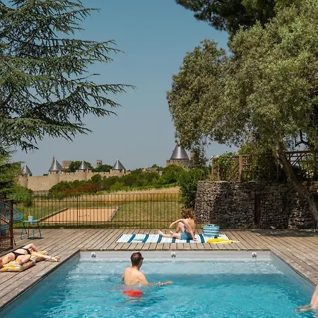 L'ecrin De La Cite, Grand Panorama, Vue Unique Sur Les Remparts De Villa Carcassonne