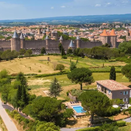 Villa L'ecrin De La Cite, Grand Panorama, Vue Unique Sur Les Remparts De *