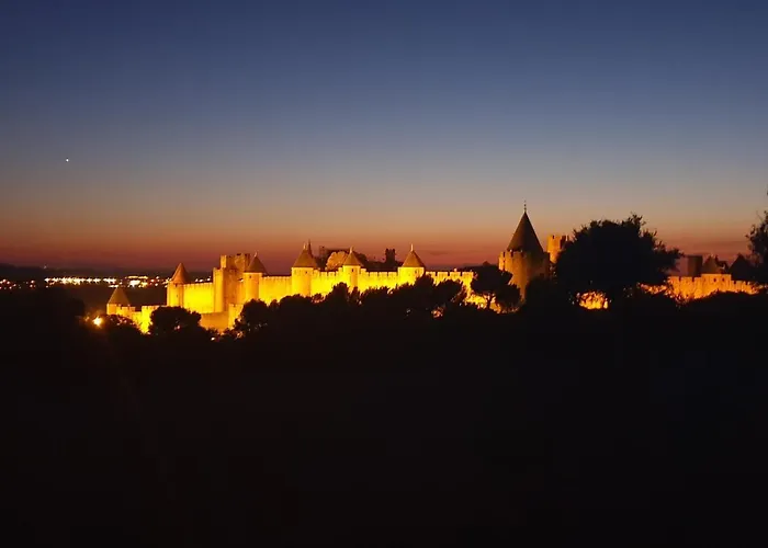 L'ecrin De La Cite, Grand Panorama, Vue Unique Sur Les Remparts De