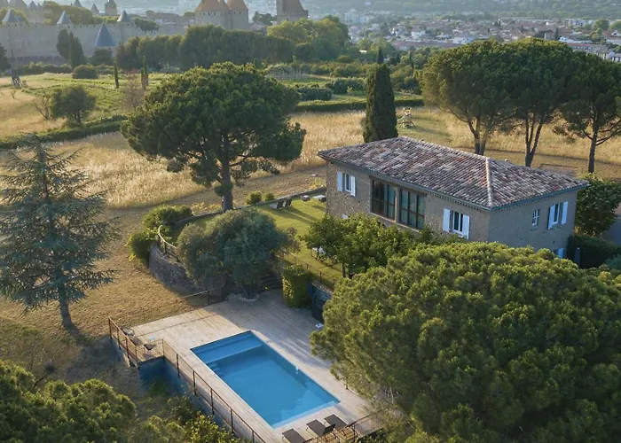 L'ecrin De La Cite, Grand Panorama, Vue Unique Sur Les Remparts De * Carcassonne